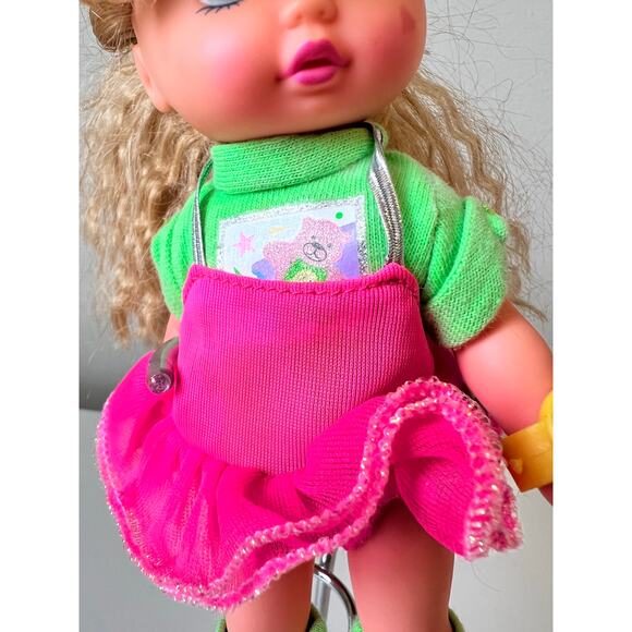 Mattel Wee Lil Miss Makeup Triple Change Doll 1989 - Picture 4 of 10